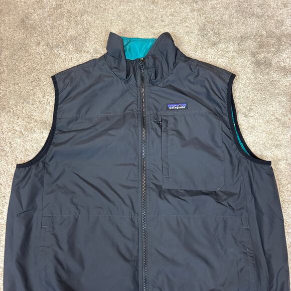 Patagonia Reversible Crankset Vest Jacket Men's Large Gorpcore Packable - Picture 2 of 12